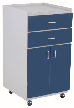 20" mobile supply cabinet
